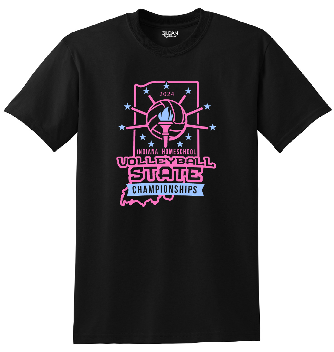 State Championships Black Tee