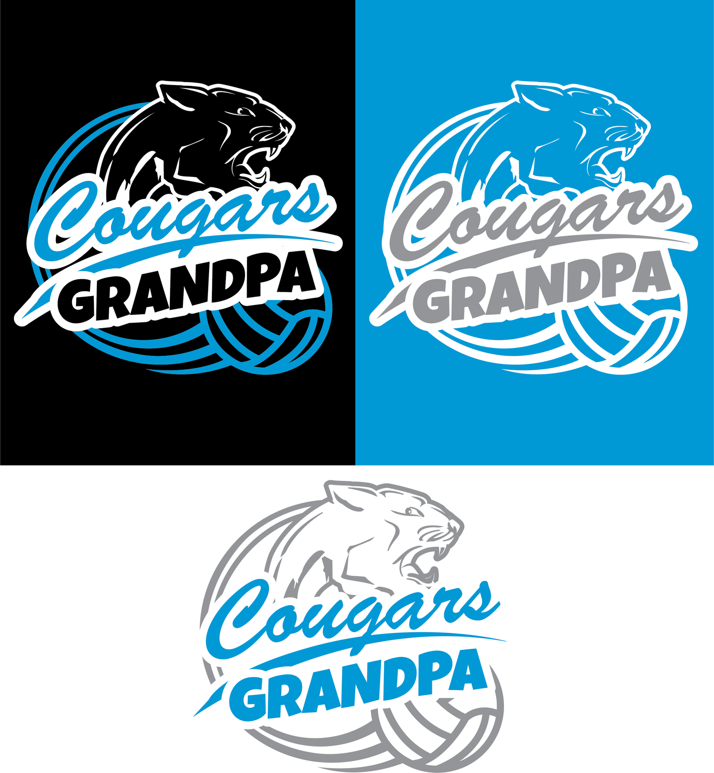 Cougars Grandpa Apparel