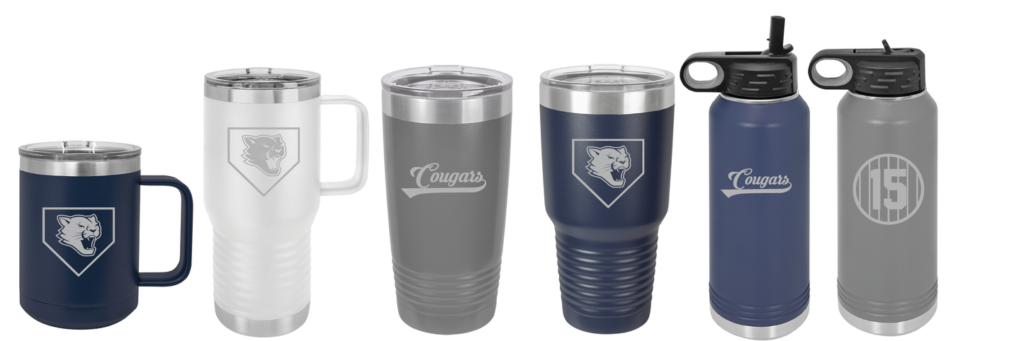 GCA Baseball Insulated Tumblers