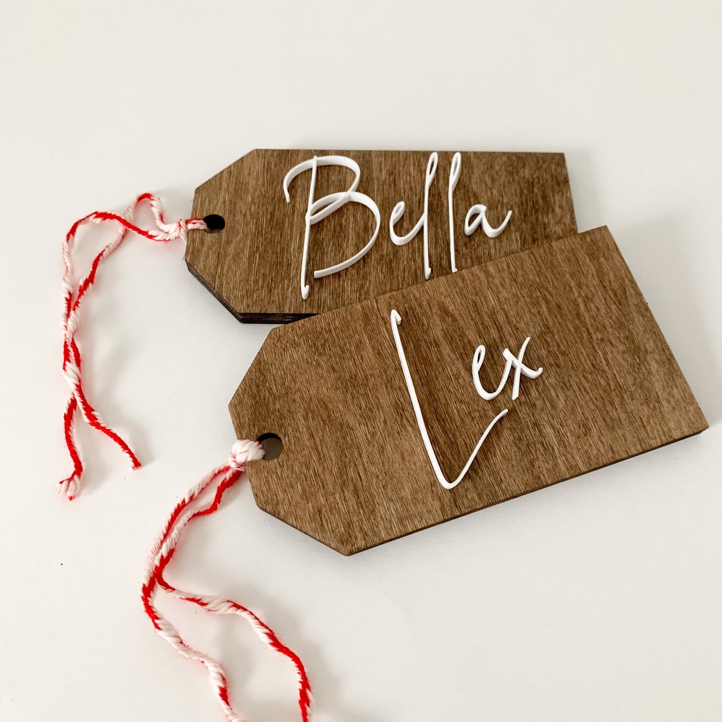 3D Christmas Tags