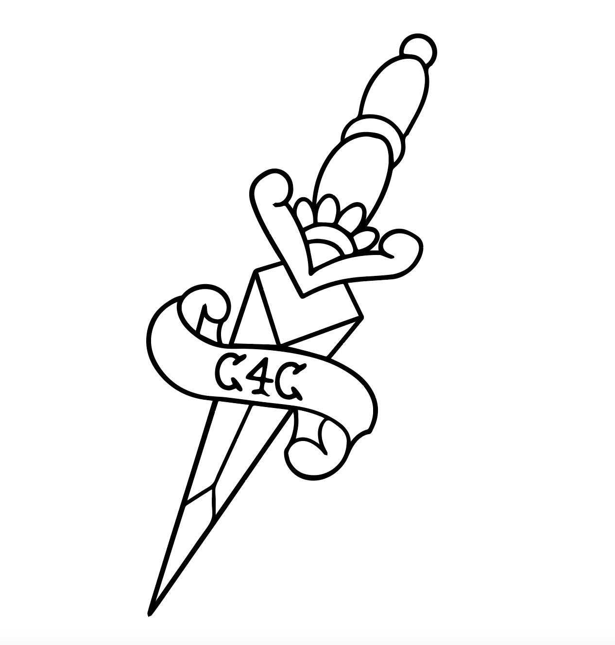C4C Flash Tattoo Tee