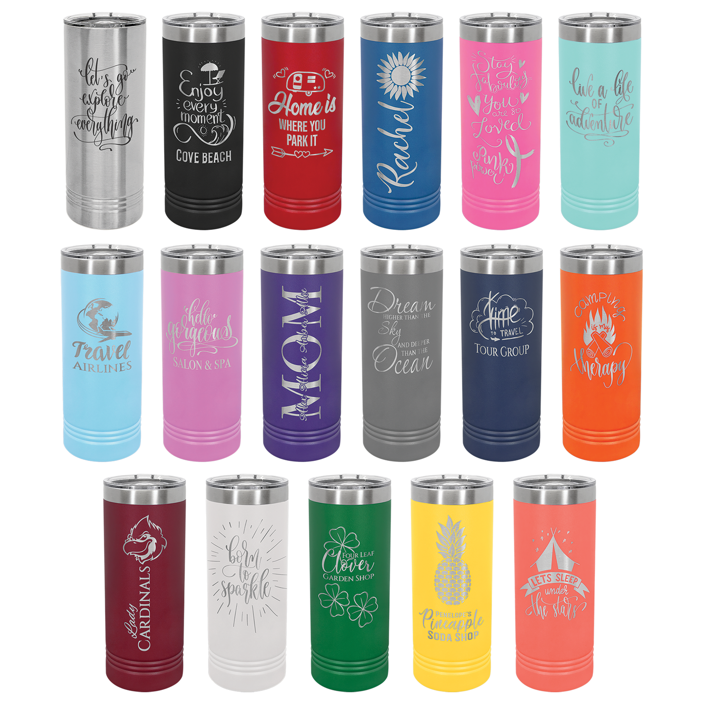 22oz Skinny Tumbler