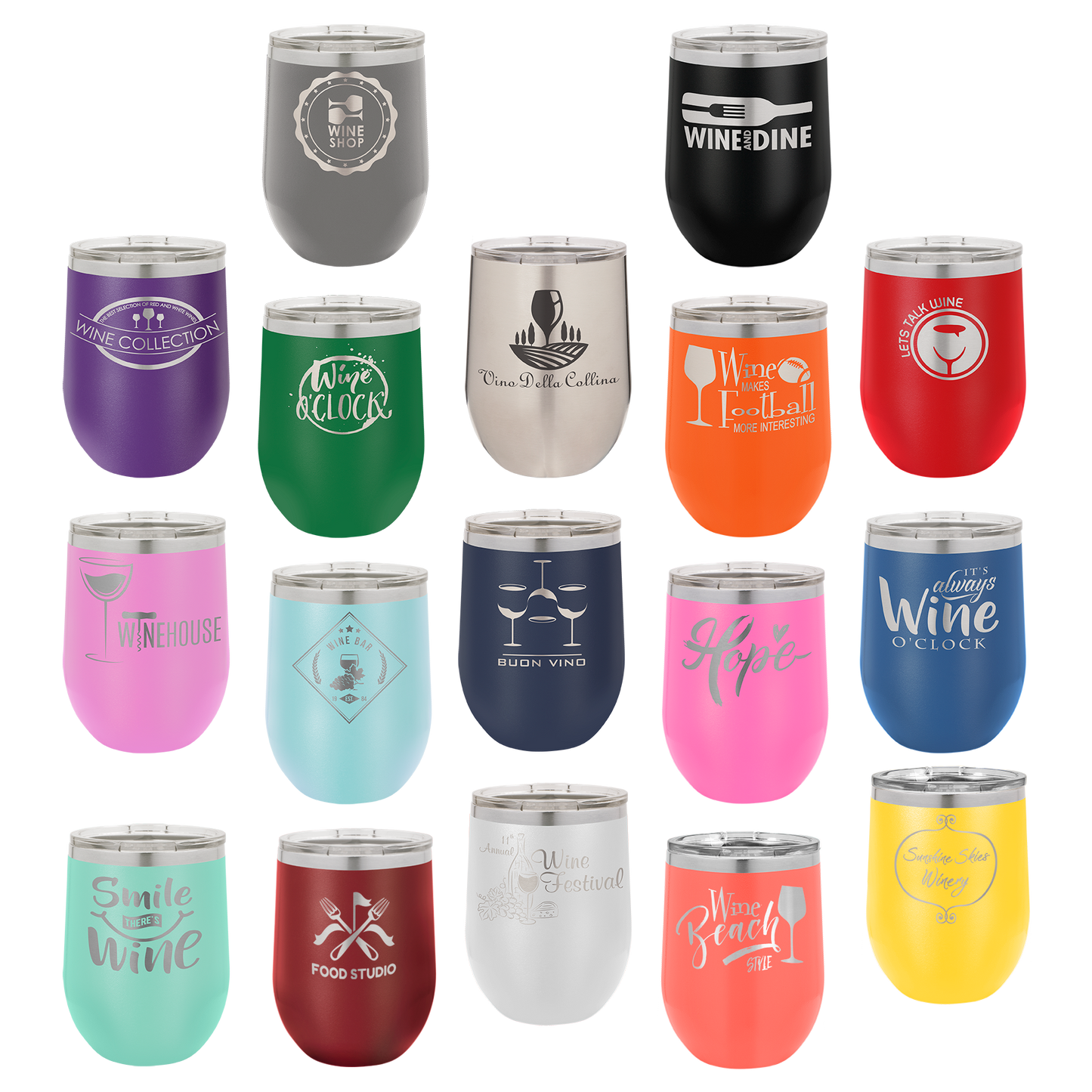 12oz Wine Tumbler
