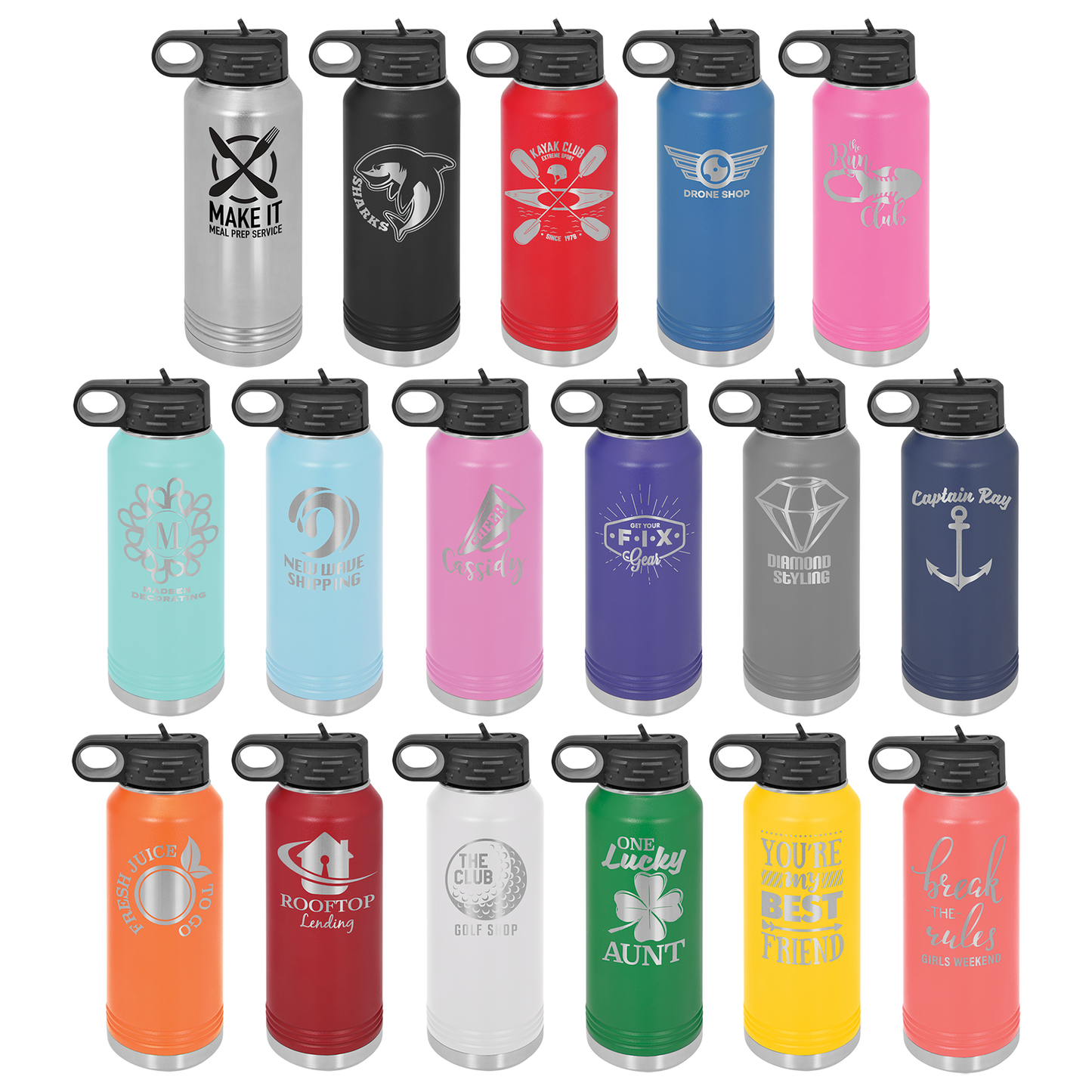 Insulated Sport Water Bottle