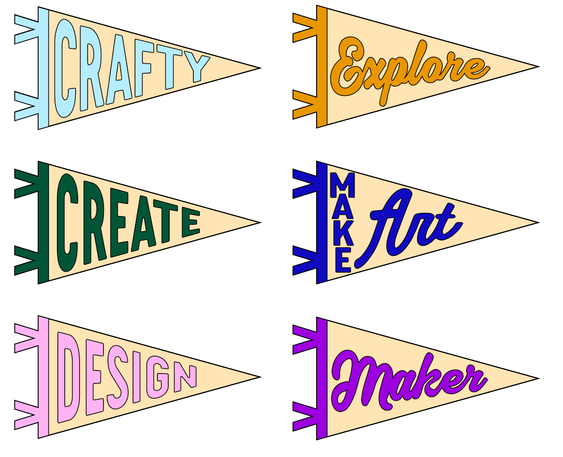 Explore 3D Pennant