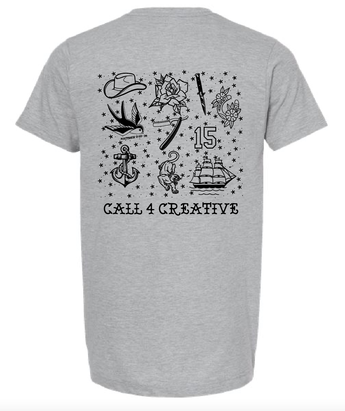 C4C Flash Tattoo Tee