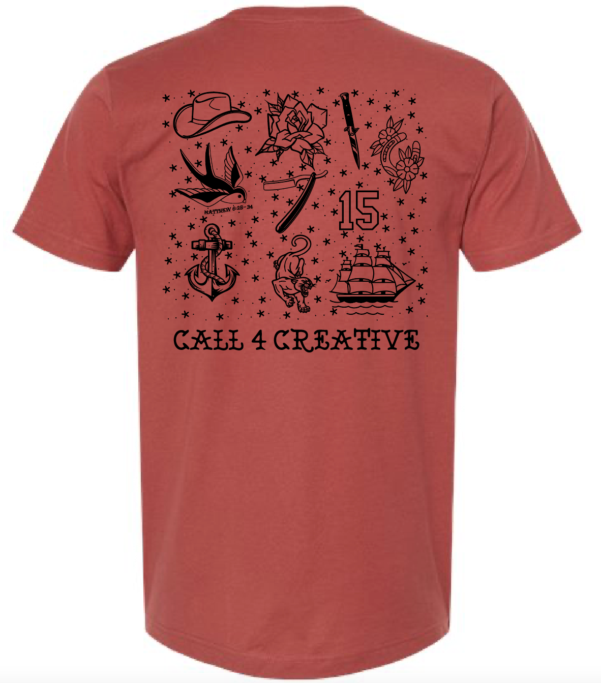 C4C Flash Tattoo Tee