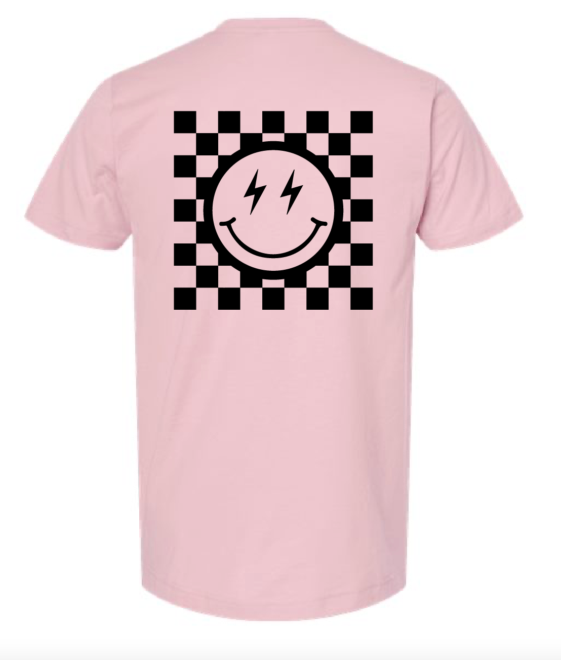 Smiley Checkered Tee