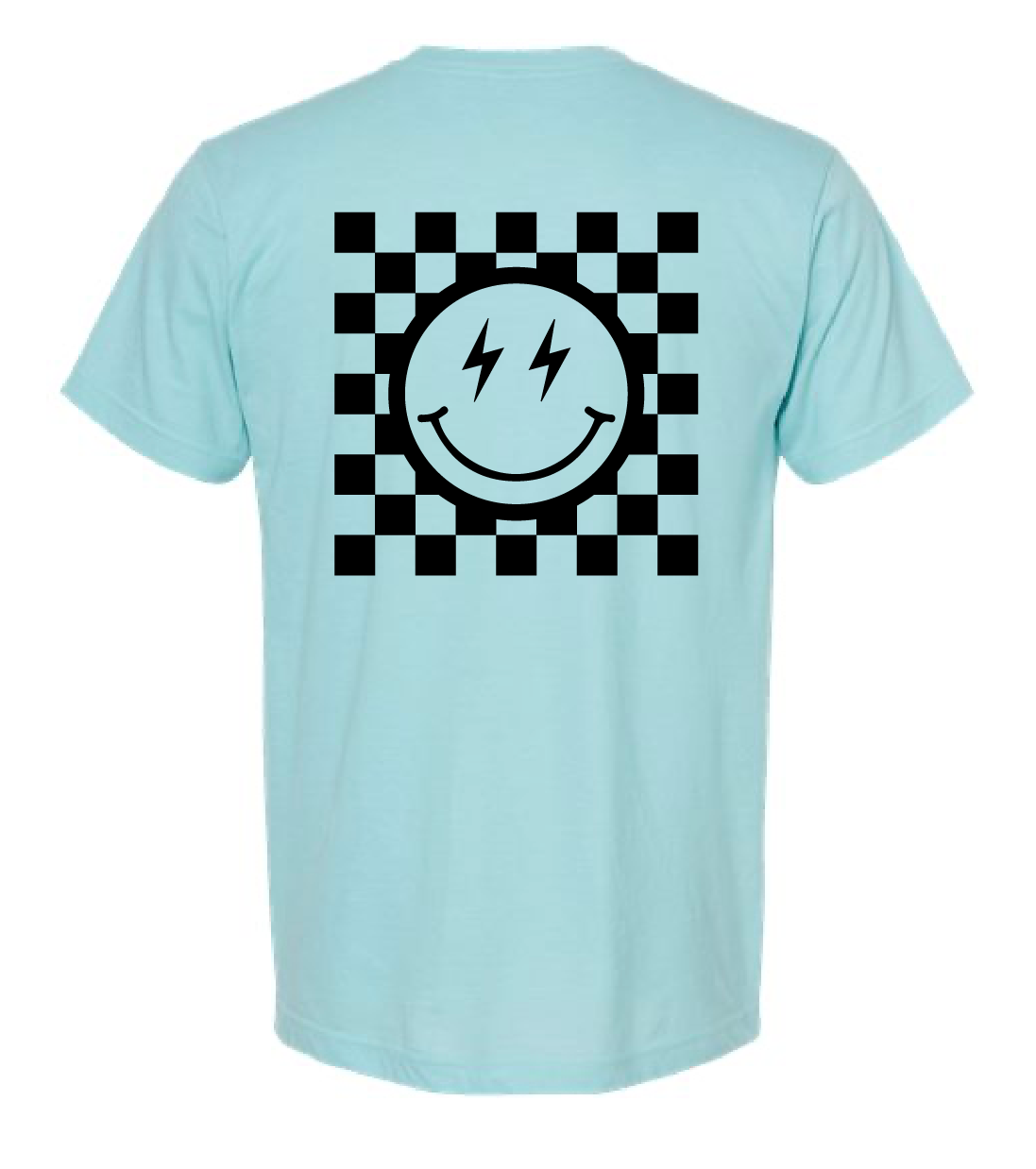 Smiley Checkered Tee