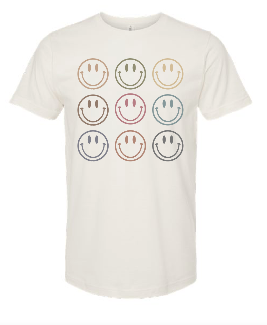 Smiley Grid Tee