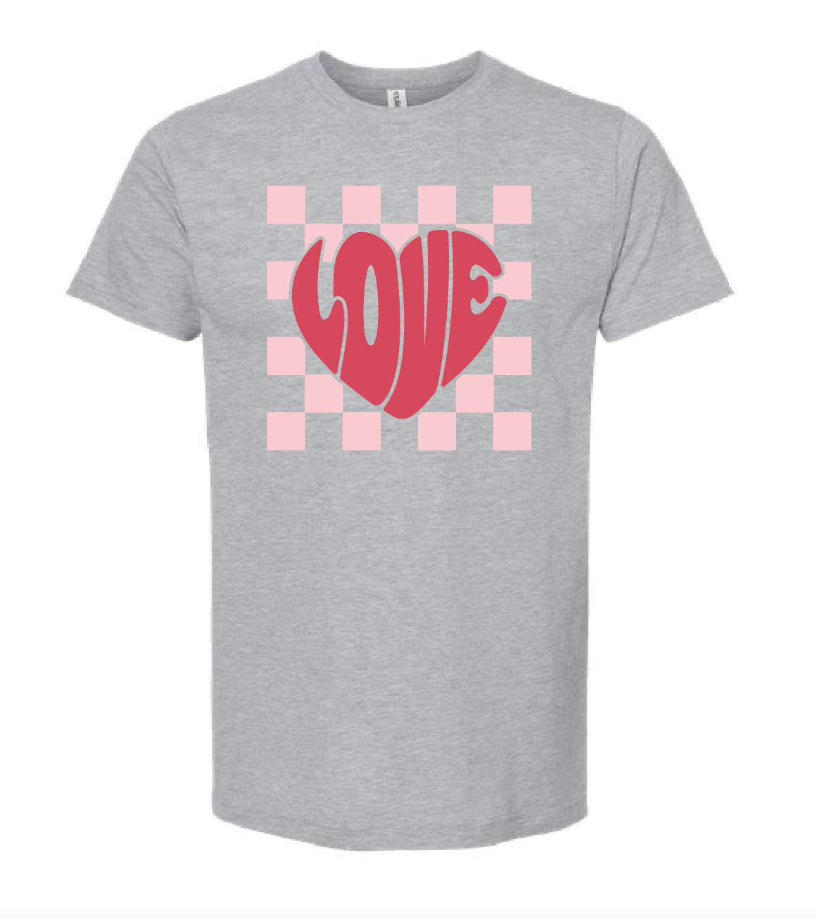 Checkered Love Tee
