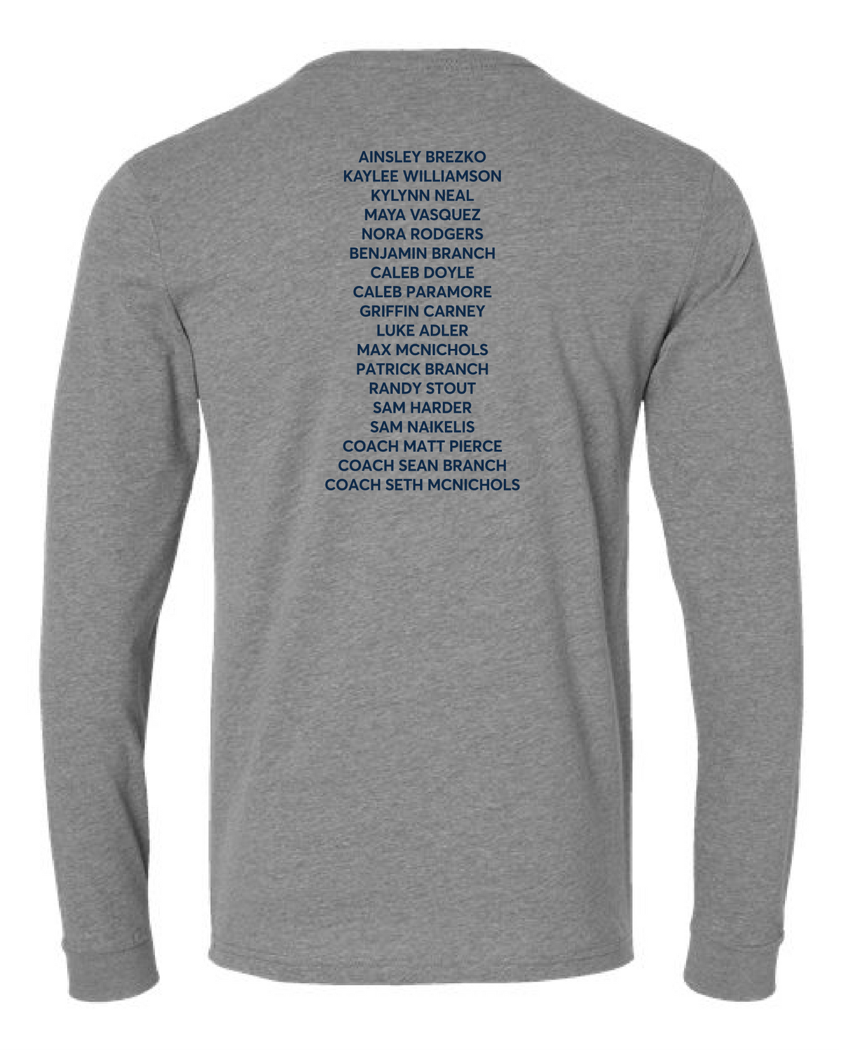 GCA XC Sectional Shirts
