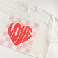 Checkered Love Tee