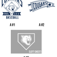 GCA Baseball Hoodie (Grey or White)